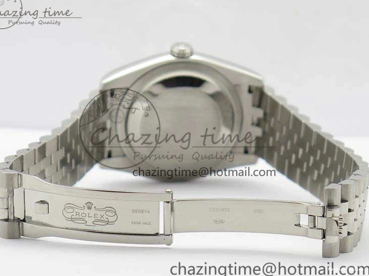 0516 DateJust 36mm SS 116200 ARF 1:1 Best Edition Blue Roman Dial On 904L SS Jubilee Bracelet SA GoodFit 3520